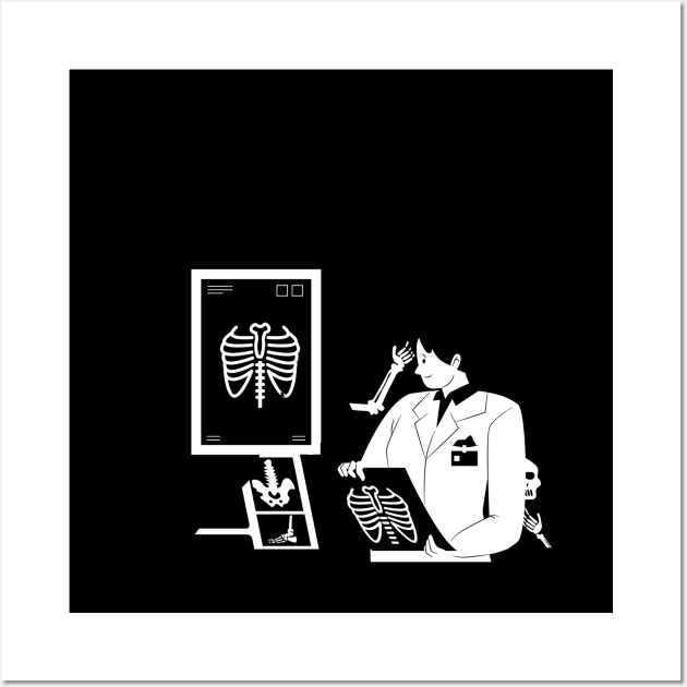 World okayest radiologist Wall Art by Word and Saying